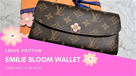 louis vuitton emilie bloom wallet review|emilie wallet louis vuitton review.